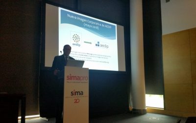 Presentación de AEDIP en SIMApro 2018